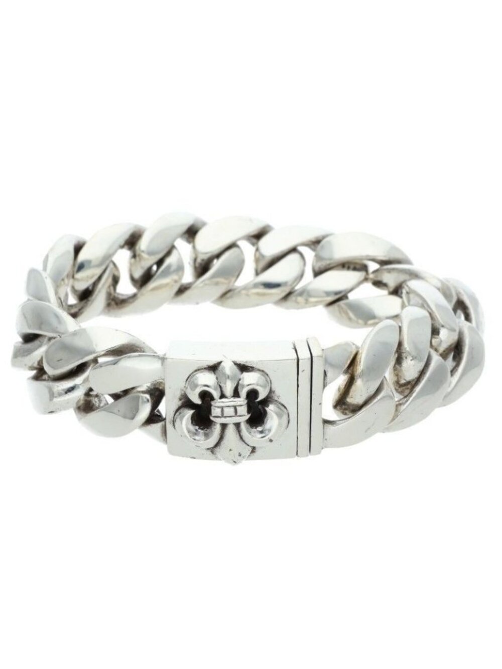 Chrome Hearts Classic BS Flange Box ID Silver Bracelet